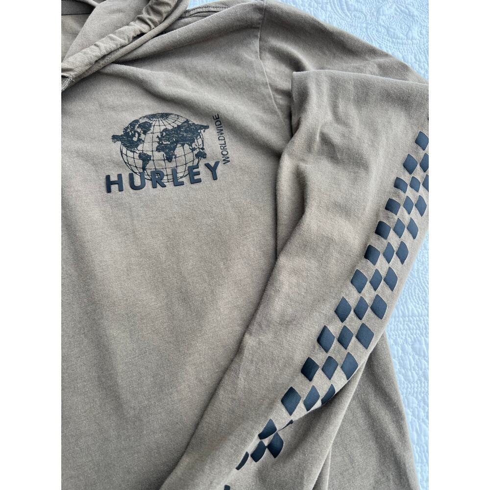 Hurley hooded pull-over casual shirt, Men's size S